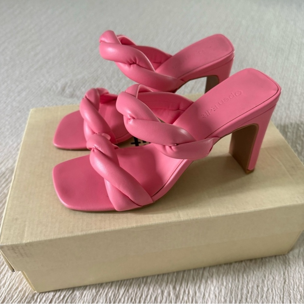 Open Edit Pink Heels - Picture 3 of 3